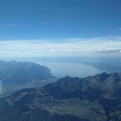 Verortung via Georeferenzierung der Kamera: Aufgenommen in der Nähe von Bezirk Aigle, Schweiz in 3400 Meter